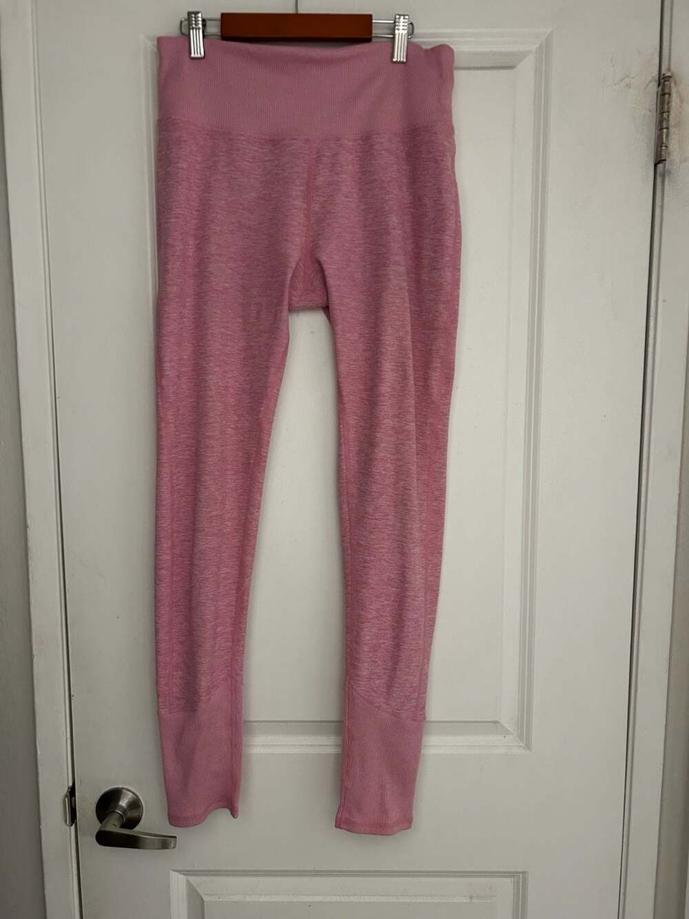 Alo Yoga Alosoft High-Waist Lounge Leggings Pink Size L